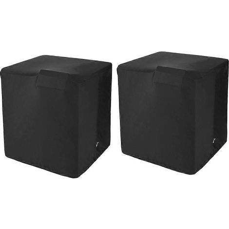Lot de 2 housses de protection élastiques contre la poussière et l'humidité pour imprimante 3D Flashforge Adventurer 5M (noir). (1/5)