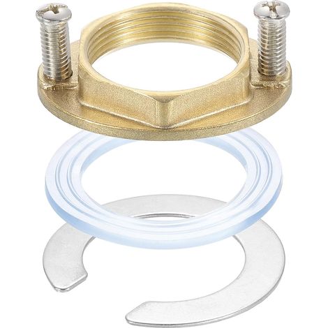 Écrou de Blocage Hexagonal à Filetage Femelle 31mm Laiton Ovale (1/5)