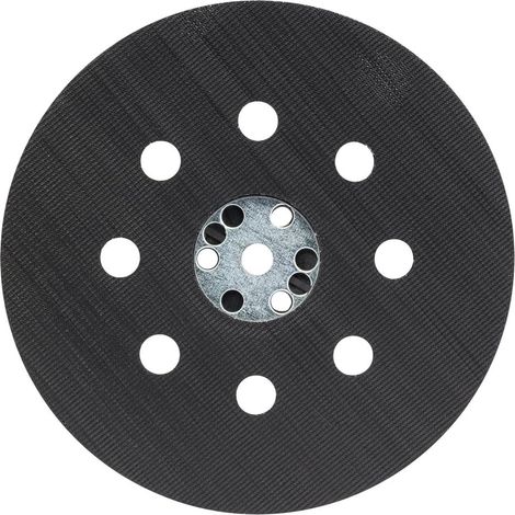 Accessories Plateau de Ponçage Mi-Dur (pour Peinture, Mastic, 8 Trous, Ø 125 mm, Accessoires Ponceuses Excentriques) [Classe énergétique A+] (1/5)