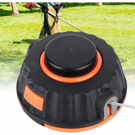 Tête de coupe pour débroussailleuses – Accessoires pour débroussailleuses – Tête de coupe compatible avec les modèles McCulloch B26P, T26C et MT260CLS, référence 5310250-01, noire (1/5)