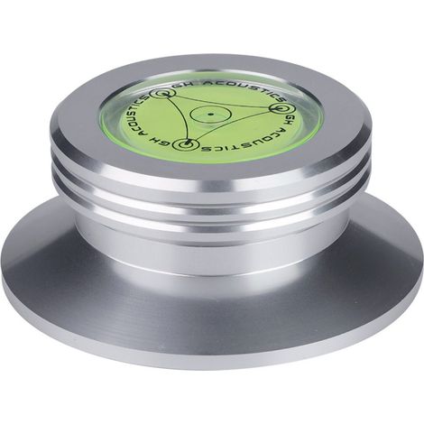Pince de Stabilisation pour Disques Vinyle Noir - Stabilisateur Métallique pour Platines (1/5)