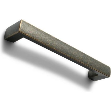 Maniglia Anticata tipo Geometric effetto bronzo 142 x 28 mm profondità 28 mm in Pvc