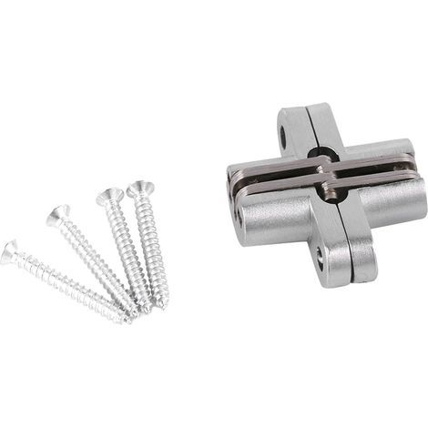 Concealed zinc alloy cross hinges for 180-degree folding doors (43.7 mm) (1/5)