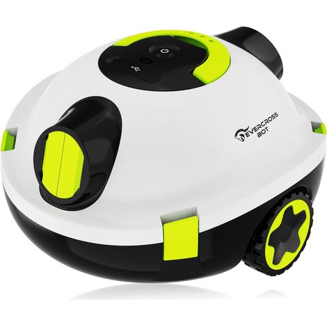 Y10 Robot piscina, pulizia pavimenti 100 minuti, 120 m 2 aree di pulizia, funzione autoparking, filtro 180 μm - Bianco