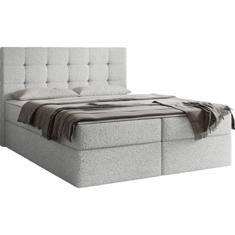Cama continental Comfivo Osculum I, Lambi 11, Doble, Continental, 140x200, Tapiz, Somieres, 143x206x112cm