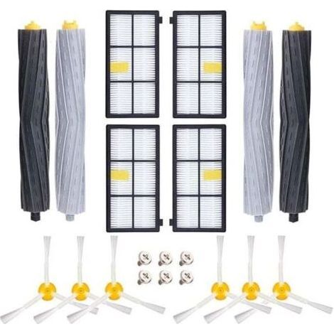 Accessoires Remplaçant kit iRobot Roomba 800 900 Série 800 850 860 865 866 870 871 872 875 876 880 886 890 891 895 896 897 900 950 960 965 966 967 969 970 971 974 975 976 980 981 989 996 (1/4)