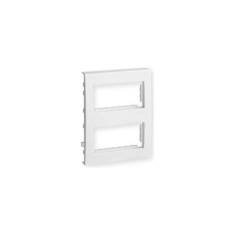 Support 45x45 2x4 modules pour TA-E et TA-G 150x60 et 150x80 blanc IBOCCO B00521