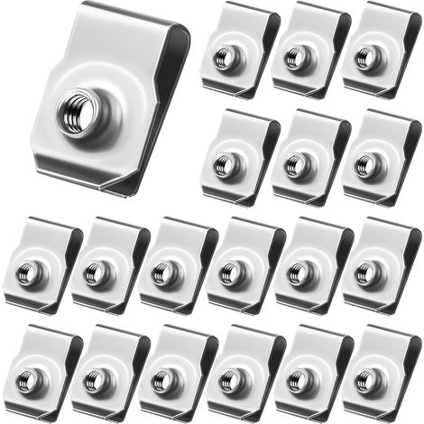 écrous à clip M4 en acier inoxydable 304 fixations robustes (1/5)