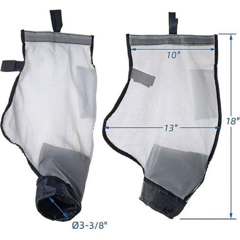 Sac filet nylon 2 pièces pour Polaris 360/380 – Filtration efficace & remplacement facile (1/4)