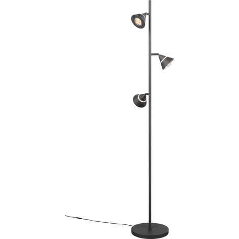 Lampadaire Romeo noir - 437010332