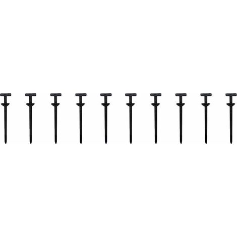 Lot de 10 boucles d'attache de câble en nylon, outils de réparation automobile, support autobloquant pour fixer les garde-boues, protections moteur (1/5)
