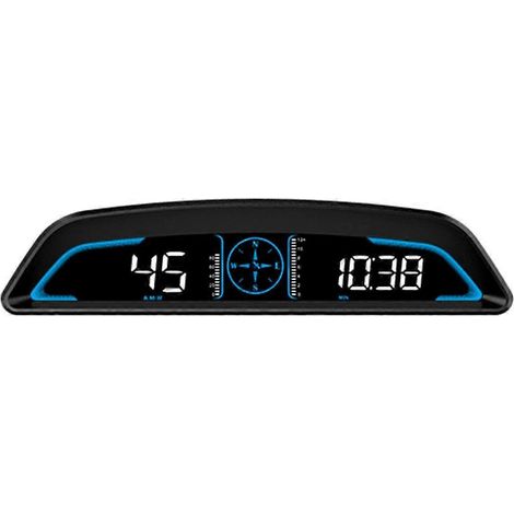 Head-Up-Display (HUD) mit GPS-Übergeschwindigkeitswarnung, Projektor mit elektronischer Spannungswarnung