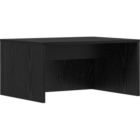 Maison Exclusive - Wandtisch Schwarz Eichen-Optik 60 x 45 x 30 cm