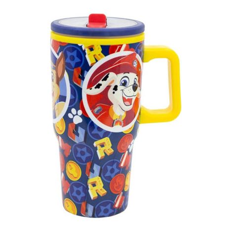 TAZA COOL EASY DOBLE PARED C/ SIPPER 640ML PATRULLA CANINA
