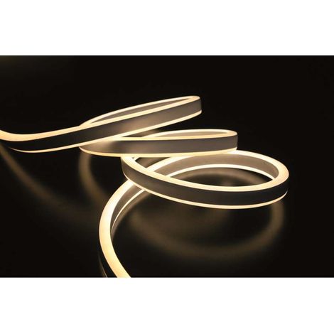 Neon flex bianco caldo bifacciale