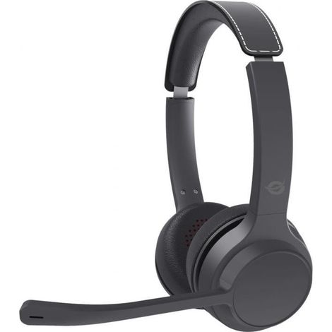 Conceptronic POLONA04B écouteur/casque Avec fil &sans fil Arceau Appels/Musique USB Type-C Bluetooth Noir (1/4)
