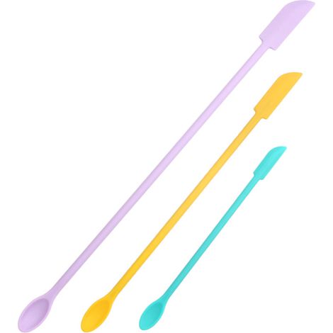 1 ensemble de grattoir à sauce, spatule de cuisine 3 pièces, couleur