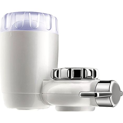Filtre à eau pour robinet, purificateur d'eau, système domestique, préfiltre neutre pour eau potable directe du robinet de cuisine, réduit le chlore et les sédiments, installation facile (1/5)