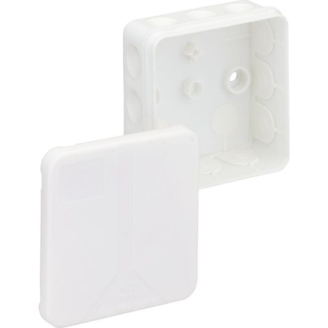 Spelsberg Abzweigdose, weiß, Schutzart IP55, max. Leiterquerschnitt 2,5², Schlagfestigkeit IK07, Schutzklasse II, Ui 400V AC, VDE, halogenfrei, 34461201 (1/2)