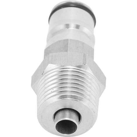 19/32-18 Kugelverschlussbolzen mit 1/2-Zoll-NPT-Außengewindeadapter für Corney-Keg-Flüssigkeitsanschluss (1/5)