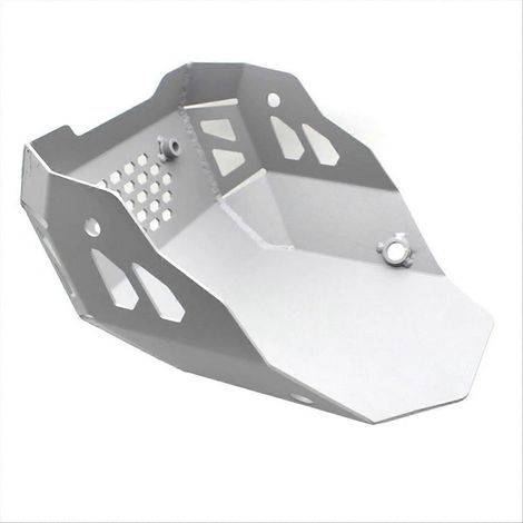 Compatible avec la plaque de protection de soubassement de moteur argentée CFMOTO pour motos