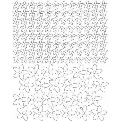 Autocollants floraux pour casque de vélo, 120 pièces, blanc brillant