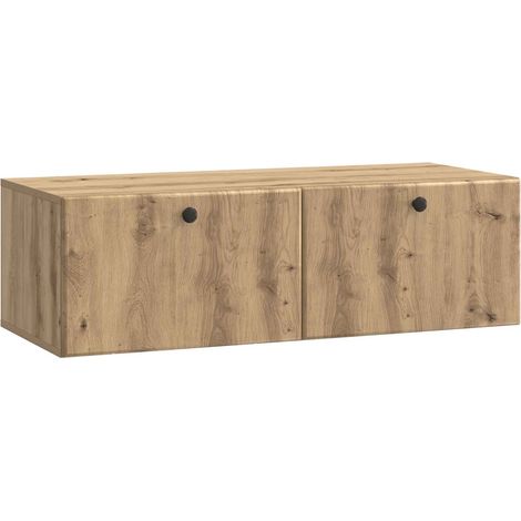 Maison Exclusive - Mobile Porta TV da Muro 98 x 41 x 30 cm Rovere Artigianale (1/5)