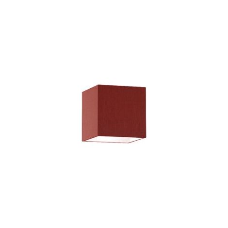 Schirm TEMPO 15/15 Schirm Chintz terracotta/PVC weiss max. 28W