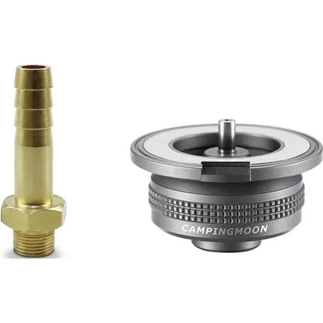 Adaptateur pour réchaud de camping extérieur, vanne de commutation multifonctionnelle, accessoires de connexion pour bouteilles de GPL, réservoir de gaz liquéfié, réchauds de cuisine portables
