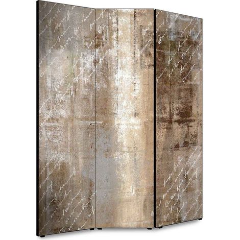 Lupia - Separe' per interni, Divisorio 135,6 x H 176 x P 3,1 cm MEMORY paravento 3 Ante in legno con Tele stampate fronte retro Soggetto unico (1/4)