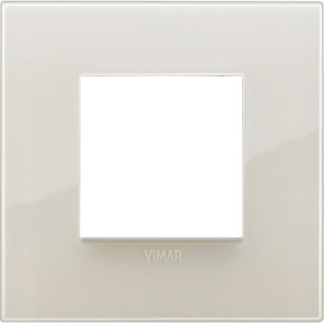VIMAR - 19642.67 Placca Classic 2M Reflex avorio
