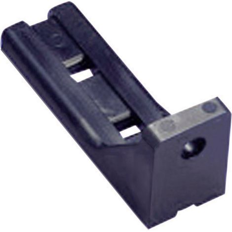 TRU COMPONENTS TC-LCHR60BK203 Kabelhalter schraubbar 1593071    Schwarz 1 St.