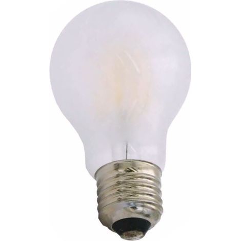 Bombilla Estándar Filamento LED E27 8W 2800K en Cristal Mate