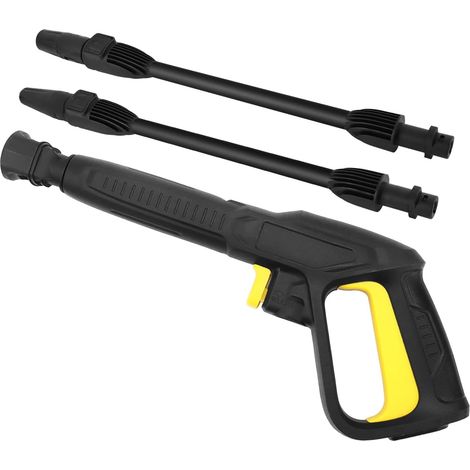 Pistolet à Eau Haute Pression, Compatible K2-K7, Set de 2 Lances (Jet Plat (1/5)