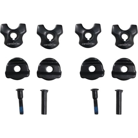 2X Pince de Tige de Selle de Vélo pour Adaptateur de Rails de Selle en 7X9mm Tube de Tige de Selle de Vélo Clips Ovales/Ronds Accessoires de Vélo (1/5)