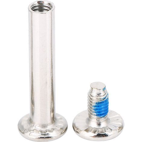 Pack of 10 replacement screws for inline skates, wheel axles, 31 mm (1/5)