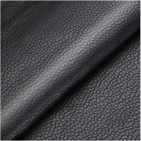 Simili Cuir Autocollant Patch De Réparation en Cuir, 10x20cm Patch De Canapé Auto - Adhésif, Imperméable À l'eau, Résistant À l'usure, pour Canapé, Siège Auto Sac À Main Veste,Noire (1/5)