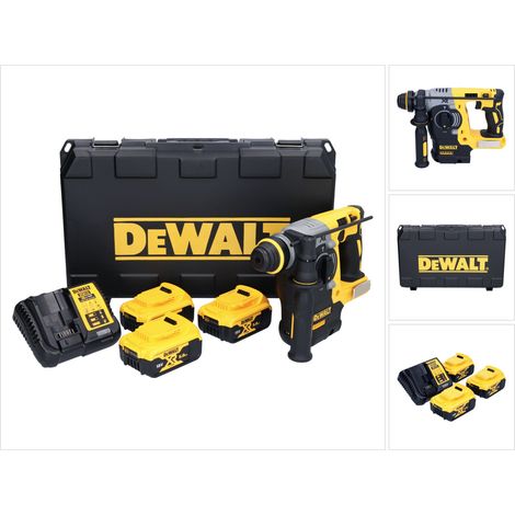 Martello combinato a batteria DeWalt DCH 273 P3 18 V 2,1 J SDS Plus Brushless + 3 batterie 5,0 Ah + caricabatteria + valigetta