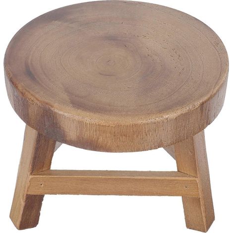 Support pour pot de fleurs en bois (1 pièce) - Décoration pour balcon et cour (1/5)