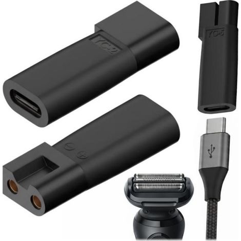 1 Ladeadapter, Typ C YC-02, USB-C 5V 1,5A, Kompakt, für Haarschneidemaschinen (1/2)