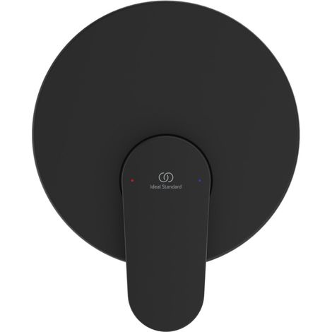 Ideal Standard Cerafine O - Mitigeur de douche encastré avec corps, noir A7192XG
