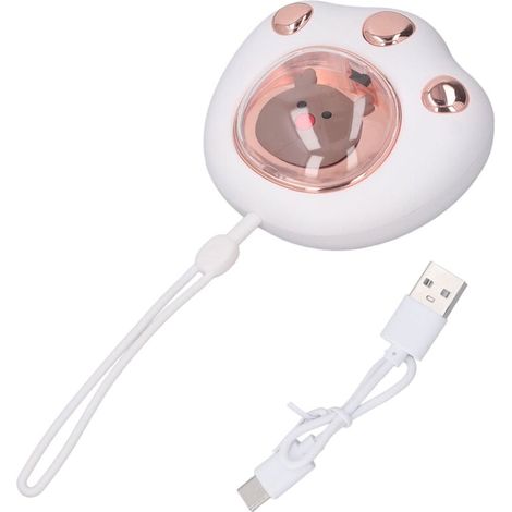 Patte de Chat Rechargeable électrique avec Lumière Colorée de 1,5 à 6 Heures Chauffage intégré la Batterie (1/4)