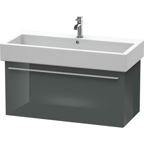 Meuble sous-vasque X-LARGE 443x750x448mm Gris Doloaveci brillant