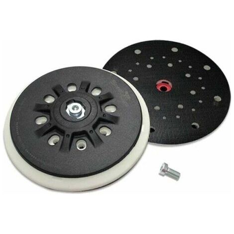 150 mm (6 inch) 8-hole sanding pad compatible with Bosch Festool ETS 150, ETS EC 150, LEX 150, WTS 150/7 orbital sanders 498987 (flexible) (1/4)