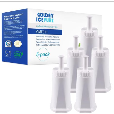 5 Pièces Filtre à eau, Compatible Barista SES008, SES810, SES880, Pour Machine à café (1/5)