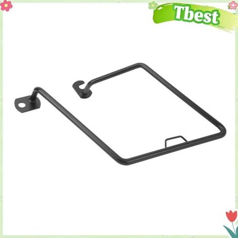 Tbest support de porte-bagages latéral de moto Support de sac de selle latéral de moto, Support de sport porte-bagages Gauche (1/5)