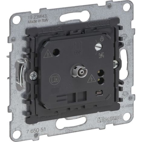 Termostato elettronico Legrand Seano bianco 765051