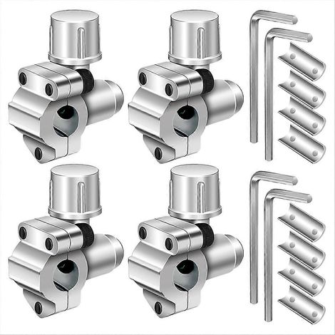 Kit de robinetterie pour réfrigérateur BPV-31, pour tubes de diamètre extérieur 1/4", 5/16" et 3/8" (4 pièces) (1/5)