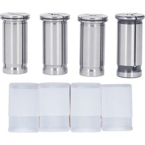 4PCS Mandrin de Meuleuse Droite Haute Précision Série C25 pour Accessoires de Rectification (1/5)