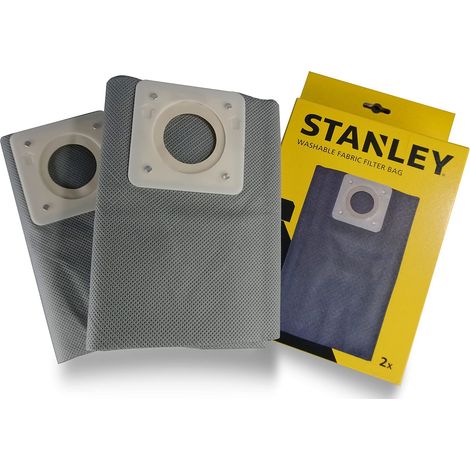 Stanley Sacchetti Filtro in Stoffa Lavabili 20 l per Aspiratori Solidi e Liquidi (1/2)